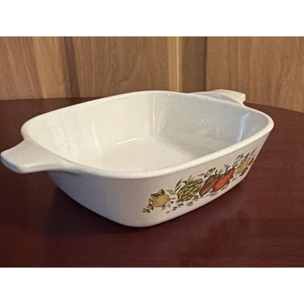 Vintage Corning Ware Spice of Life P-41-B Casserole Dish 1 3/4 Cup USA Bakeware!